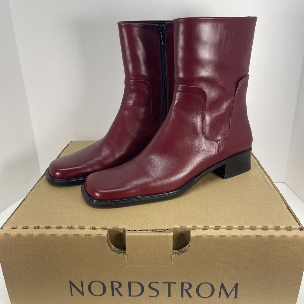Vero Cuoio Nickels Italy Leather Boots Women’s 7.5N